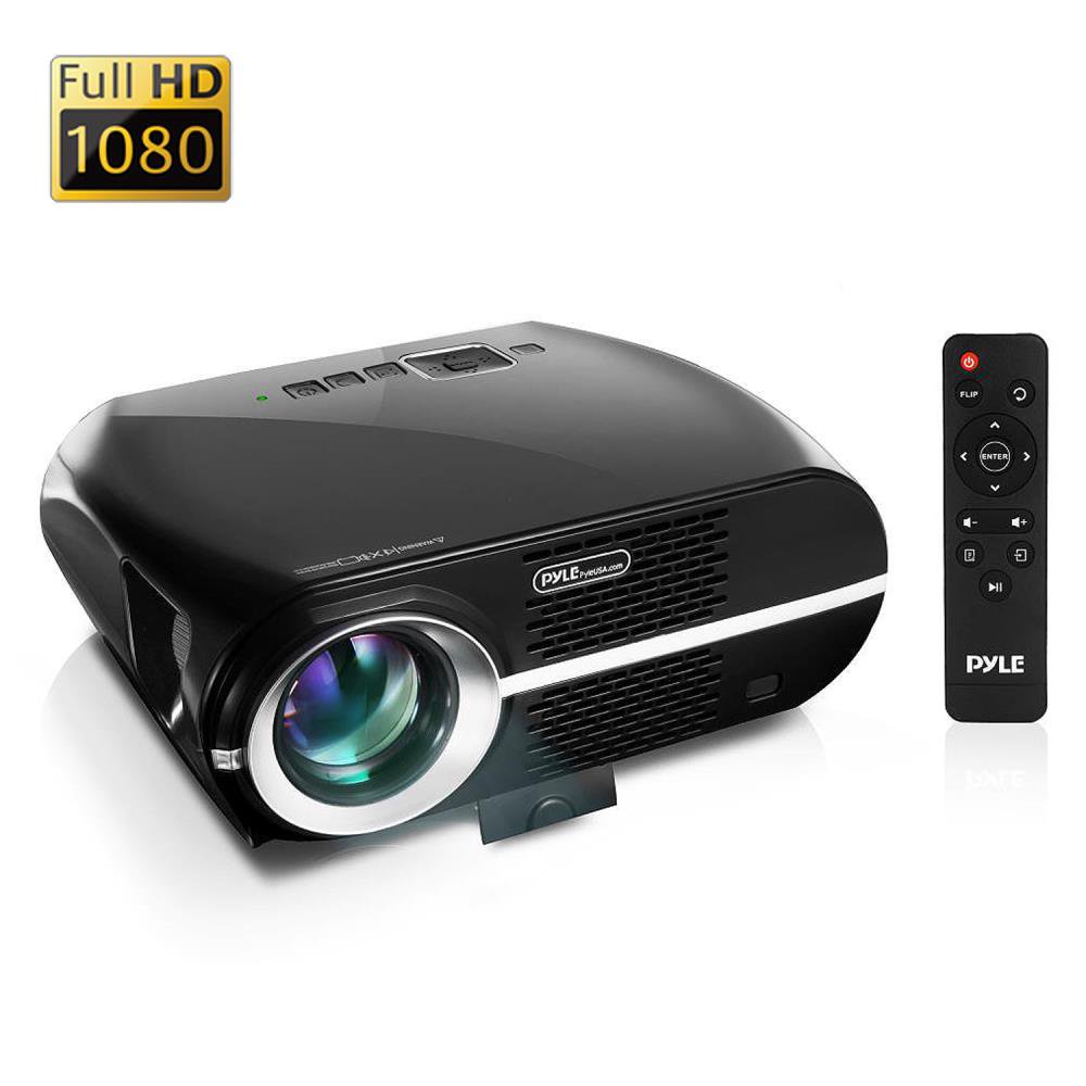 PYLE PRJLE67 Digital HD Home Theater Projector with 1080p Support