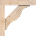 thumbnail image 3 of Ekena Millwork 5 1/2"W x 26"D x 26"H Funston Block Smooth Bracket w/ Offset Brace, Douglas Fir, 3 of 25