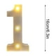 thumbnail image 3 of Xihbxyly Lámpara con Letras Led Decorativas, Luz Nocturna Tipo Marquesina, Decoración Versátil para El Hogar, Celebraciones de Cumpleaños y Bodas, Ambiente Romántico, Fácil de Usar con Pilas., 3 of 7