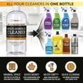 thumbnail image 2 of 8 general-purpose cleaner concentrate - makes 2 gallons of kitchen and bathroom cleaner, suitable for granite and quartz countertops, stainless steel, wood floors - 32 ounces (sprayer not included), 2 of 4