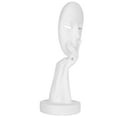 thumbnail image 3 of Face Art Statue, Hand-Made Resin Hand-Made, Character  Statue, Resin Friends For Lovers, 3 of 8