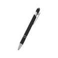 thumbnail image 3 of HAOAN Ballpoint Pen with Stylus Tip  Soft Touch Click Metal Pen  1.0mm Medium Point  Black Ink  10 Count, 3 of 5