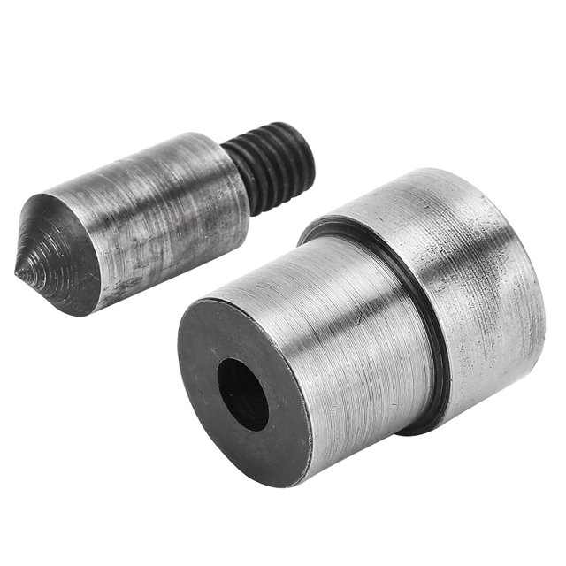Juego De Herramientas De Perforación De Cinturón De Cuero De Acero, Perforadora De Agujero Hueco Con Cabezas Puntiagudas Y Planas Para Tela, Tela De Cuero, Ojales