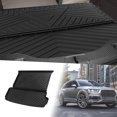 thumbnail image 1 of Alfombrilla de carga trasera de cara plana Unique Bargains para Audi Q7 2016-2024, bandeja de maletero antideslizante con patrón de rayas y triángulos, 1 of 1
