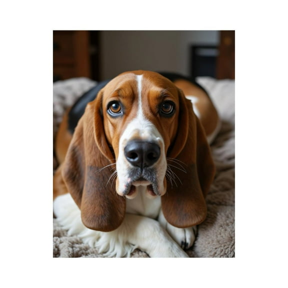 Paint by Numbers Kit for Adults, Basset Hound Dog Relaxing Home Paint by Numbers, Easy Paint by Numbers Kit for Adults Beginner, DIY Adult Paint by Number Kits on Canvas, Home Decor