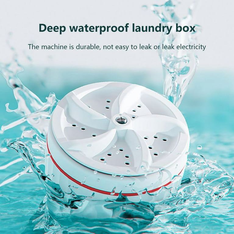 Qhomic Portable Washing Machine, 17.6lbs Large Capacity Fully-Automatic Laundry  Washer 1.9Cu.ft Washer Machine Ideal for Apartments Dorms Families 
