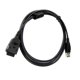thumbnail image 5 of MERRYHAPY Cable USB Datos Negro Compatible Con Mp3 Mp4 Carga Y Sincronización Velocidad, 5 of 7