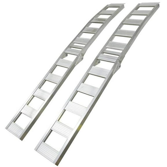 Erickson Manufacturing 130146 12 x 90 in. Folding Arched Aluminum Ramp - Pack of 2