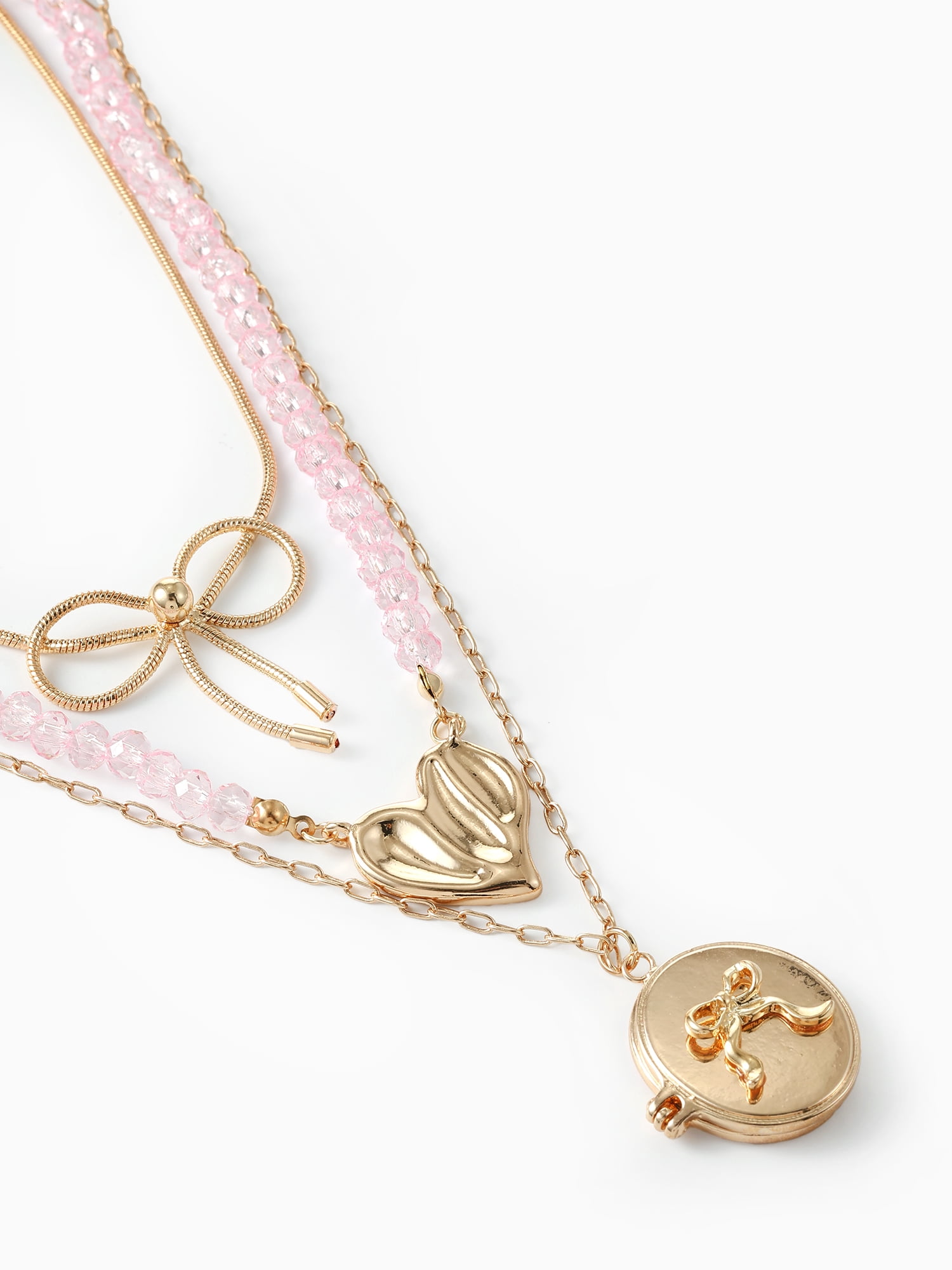 Packed Party Layered in Love 3-Layer Necklace with Locket