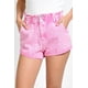 thumbnail image 4 of Short de tiro alto Roman Fashion /Juvenil, 1025 (Rosa) rosa M, 4 of 5