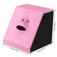 thumbnail image 4 of Hucha eléctrica Toystoory caja de ahorro para comer dinero juguetes divertidos color Rosado, 4 of 6