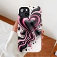 thumbnail image 2 of Gothic Love Heart iPhone Case for Teens Adults Valentine's Day Compatible with iPhone 11/12/13/14/15/16 (Pro Max/Plus), 2 of 9