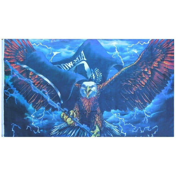 3x5 Pow Mia Eagle 3x5 Polyester Flag Banner HL127