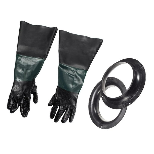 Dragway Tools - Guantes De Goma Para Arenado Modelo 60, 90, 110, 260