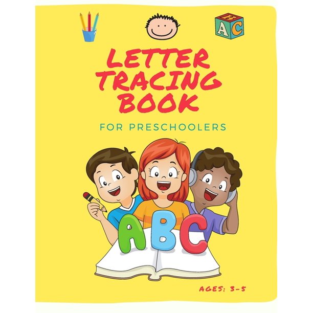 Letter Tracing Book For Preschoolers Handwriting Practice Notebook for