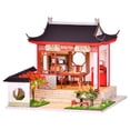 thumbnail image 2 of Casa de en miniatura y muebles de bricolaje, sala de de chino, muebles realistas, rompecabezas 3D, casa de , juguete de Hugo Casa de muñecas artesanal, 2 of 10