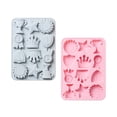 thumbnail image 6 of Hytrove 2 Pcs Fondant Baking Mold Crown Mold DIY Decoration Mold 24X16.6X1.9CM, 6 of 8