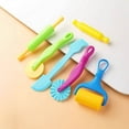 thumbnail image 2 of SNNROO Playdoh Tools Interactive A-to-Z Playdough Accessories Ergonomic Smooth-Edge Clay Cutters Letter, 2 of 5