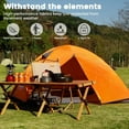 thumbnail image 4 of Tree Fox Camping Tent 2 Person Waterproof Portable Instant Tent with 1-Minute Setup Lightweight Tent Suitable for Camping Beach Outdoor Travel Backyard, 4 of 6