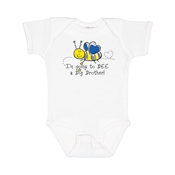 Inktastic Bee Future Big Brother Boys Baby Bodysuit