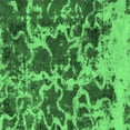 thumbnail image 1 of Ahgly Company Indoor Square Oriental Emerald Green Modern Area Rugs, 5' Square, 1 of 4