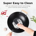 thumbnail image 5 of Mainstays Easy clean, hand wash recommended Carbon Steel, Non-Stick, NS Wok, 5 of 9