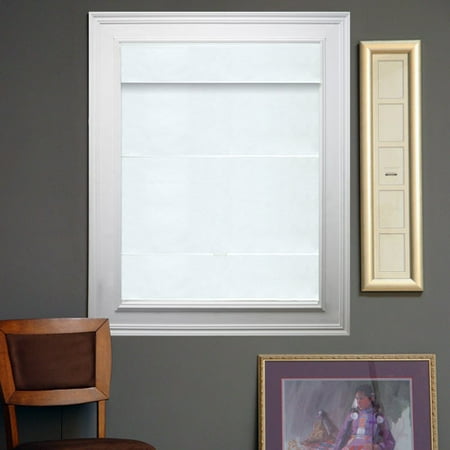 Thermal Snow - Chicology Cord-Free Magnetic Roman Shade