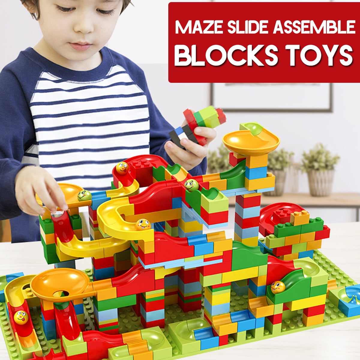 crazy marble run blocks