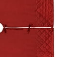 thumbnail image 2 of Vickerman 52" Burgundy Quilt Stitch Jewel Christmas Tree skirt, 2 of 4