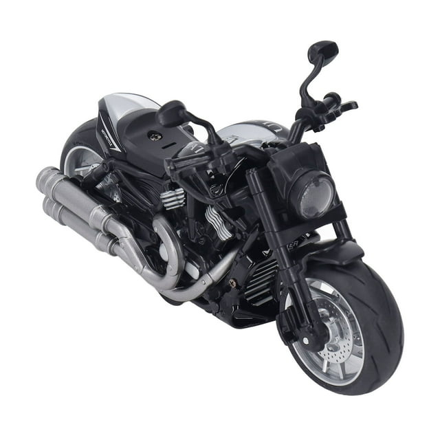 Juguete De Motocicleta Retro, Apariencia Exquisita, Modelo De Juguete De Motocicleta A Escala 1:12, Estilo Retro De aleación De Plástico Para Niños