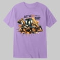 thumbnail image 2 of Byoo Summer Cute Tee Shirt for Toddler Boys Construction Vehicle Print Casual Short Sleeve Tops, 2 of 3