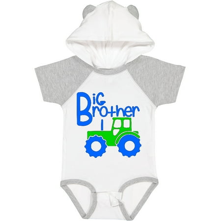 

Inktastic Big Brother Tractor Gift Baby Boy Bodysuit