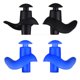 thumbnail image 1 of 2 pares de tapones para los oídos para natación, impermeables, reutilizables, de silicona, para ducharse, bañarse, hacer surf, niños y adultos, 1 of 4