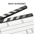 thumbnail image 3 of Acrylic Clapperboard Film Clapboard Movie Director's Slate Cut Action Scene, 3 of 6