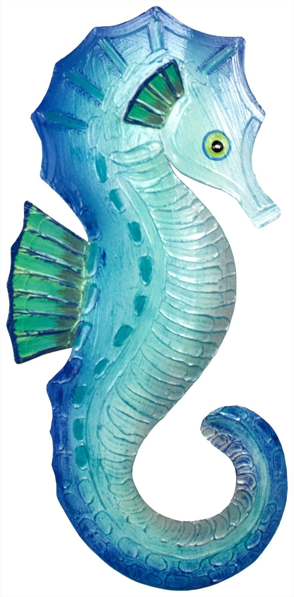 T I Design Seahorse Ii Metal Wall Art 8x17 One Size Walmart Com Walmart Com