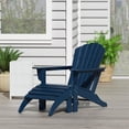 thumbnail image 2 of Chaise Adirondack avec Repose-Pieds Assorti Ensemble 2 Pcs, 2 of 6