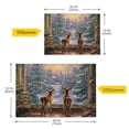 thumbnail image 5 of WOBOGO Cute Deer Puzzle Challenge 500 Piece Jigsaw Suitable for Game Night Finished Size 20.5 x 14.9in, 5 of 9