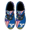 thumbnail image 2 of United States Air Force American flag Veteran US Shoes Sneakers for Women Men Black Size 10.5, 2 of 7