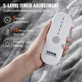 thumbnail image 4 of VEVOR Heated Blanket Electric Throw,Soft Flannel Heating Blanket with 10 Hours Timer Auto-off & 5 Heating Levels for Couch Sofa 72" x 84" - 72" x 84", 4 of 5