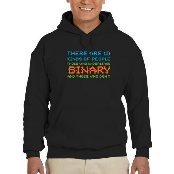 Those Who Understand Binary Hoodie Men -GoatDeals Designs, Male 3X-Large