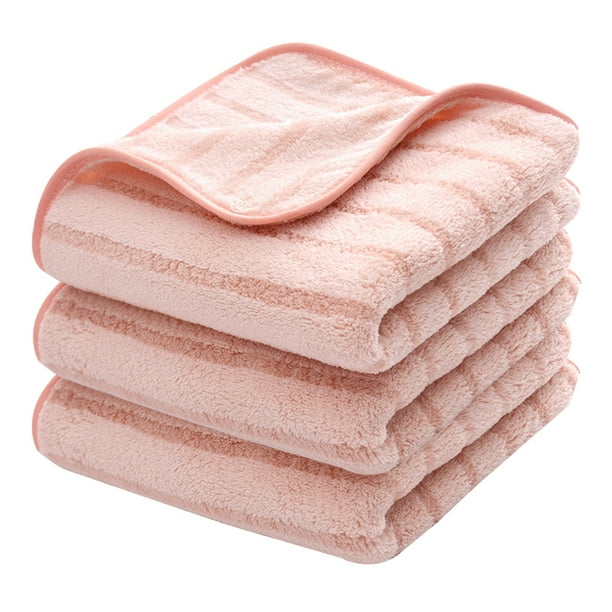 Juego de toallas de mano suaves y altamente absorbentes para baño, tamaño 35*75 cm (paquete de 3)