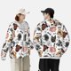 thumbnail image 4 of Balery Hip Hop Dog Sudadera ligera de manga larga con capucha y protección solar UPF 50+ para hombre y mujer, ideal para pesca y running-Medium, 4 of 7