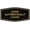 Black Gold, variant on Signs ByLITA Fancy Door Automatically Locks Sign - Laser-Engraved Lettering | Durable ABS Plastic | Vibrant Colors | Powerful Foam Tape (Navy Blue/Gold) - Small