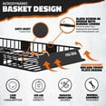 thumbnail image 4 of Mockins 64"x39"x6" Extendable Rooftop Cargo Carrier for Top of Vehicle | Weatherproof Heavy Duty Roof Rack Basket | 250Lbs Cap Car Topper Luggage Waterproof Set w/Accessories, 4 of 4