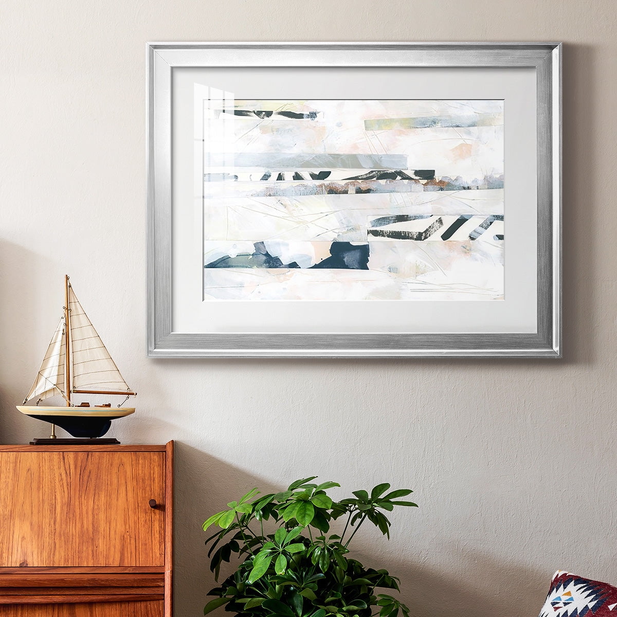 Pattern Camouflage I Premium Framed Print - Ready to Hang