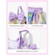 thumbnail image 4 of Traje de baño Disney Princess con pajarita con un solo hombro Tankini 2Y, 4 of 5