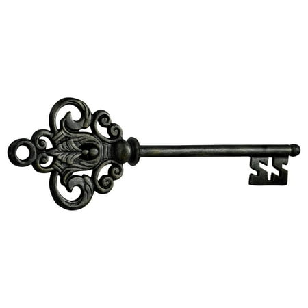 Wall Key - Castle Key Metal Wall Art - 17W x 6H in.