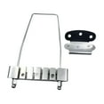 thumbnail image 3 of HILABEE Guitar Tailpiece Bridge Metal 10mm Spacing Parts String Tailpiece Pull Board Silver, 3 of 6