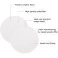 thumbnail image 3 of uxcell 400 Count 2.2" Round Coffee Filters, Disposable Paper Percolator Coffee Filters Natural Unbleached Wood Fiber,Suitable for Pour Over Coffee Filter Drip Coffee Maker White, 3 of 6