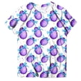thumbnail image 5 of UngA Easter T-Shirts for Women Happy Easter Shirts Bunny Shirt Cute Rabbit Graphic Tee Tops Casual Short Sleeve Easter Shirt for Women (Purple,XXL), 5 of 7